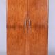 Bauhaus Walnut Wardrobe by Robert Slezak, Czechia, 1930s