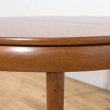 Mid-Century Teak Dining Table & Chairs by Hans Olsen for Frem Røjle, 1960s, Set of 5