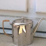 Silver metal teapot WMF year 1960