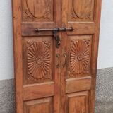 Old wooden door