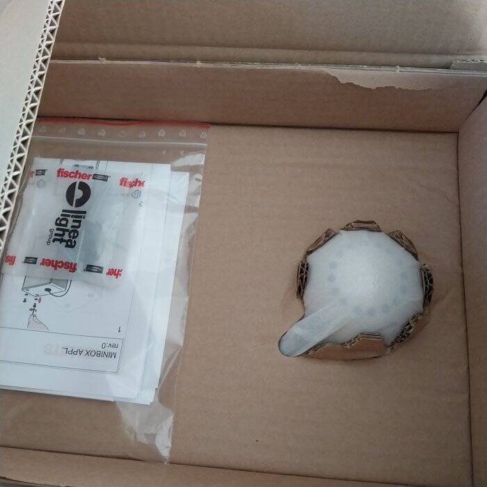 Italian design wall light Stilnovo Minibox