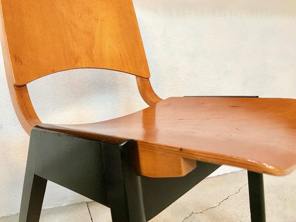 Model P7 Stackable Dining Chairs by Roland Rainer for Pollak, Set of 6