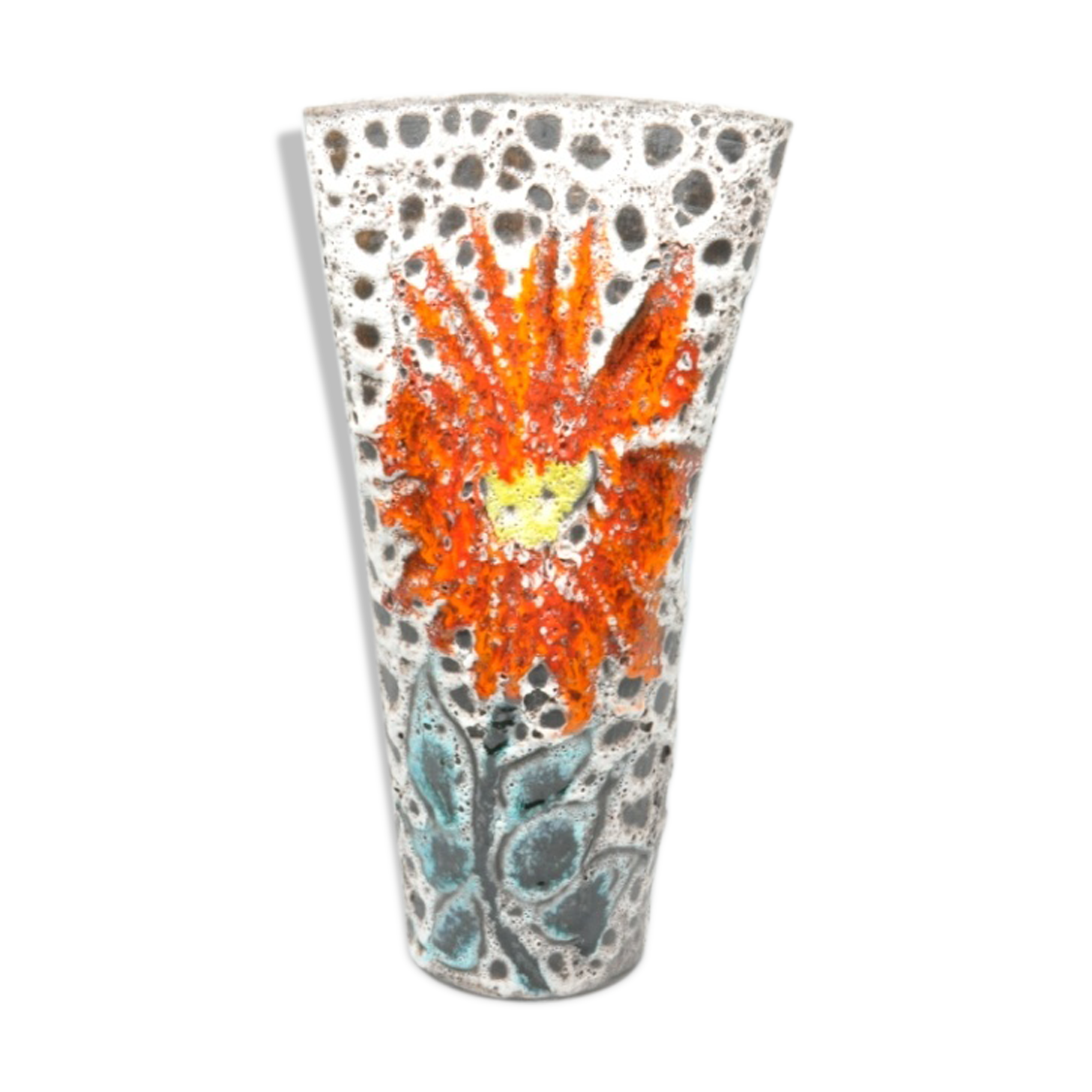 Céramique "Fat Lava" des années 50 / 60