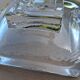 Ashtray art glass, Bertil Vallien for Kosta Boda