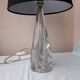 Lamp base in crystal Ile de France