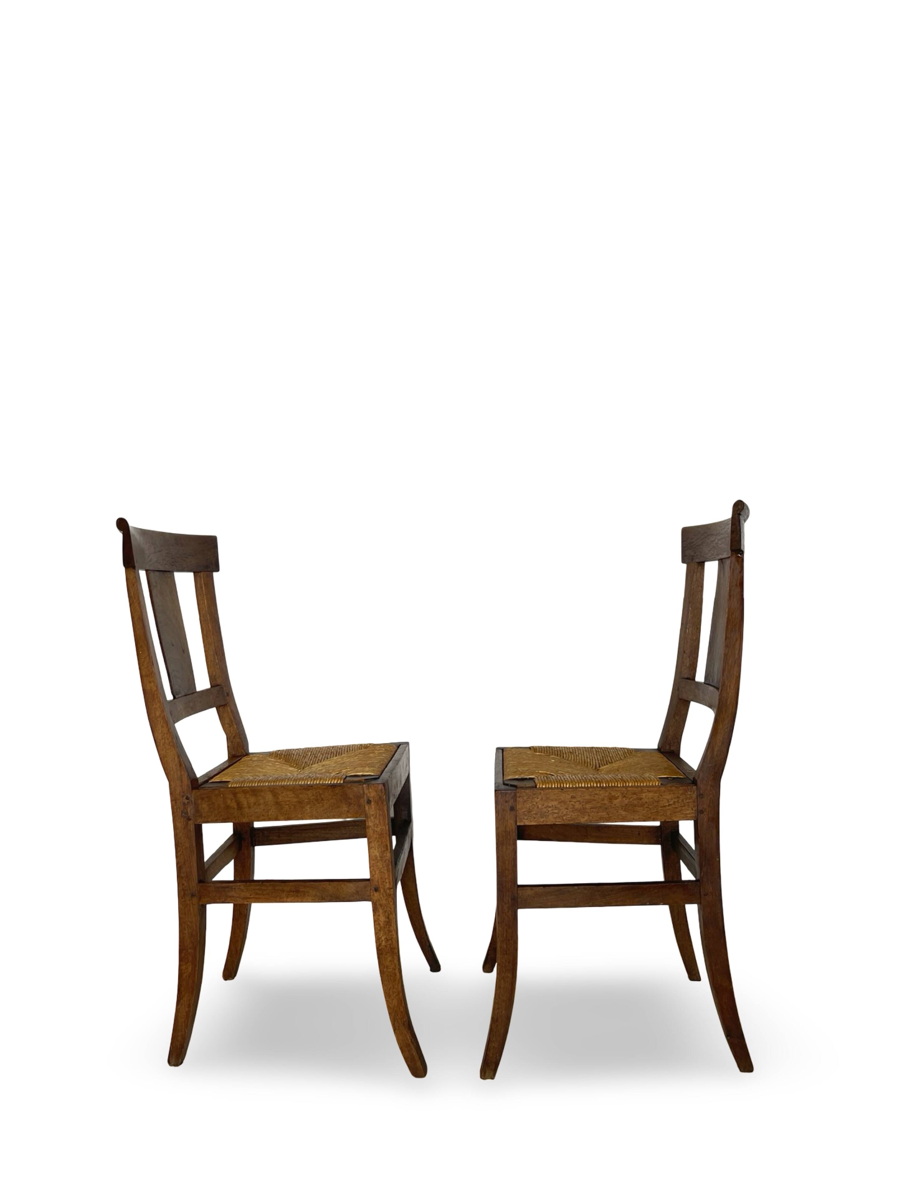 italian rustic chairs 1890s