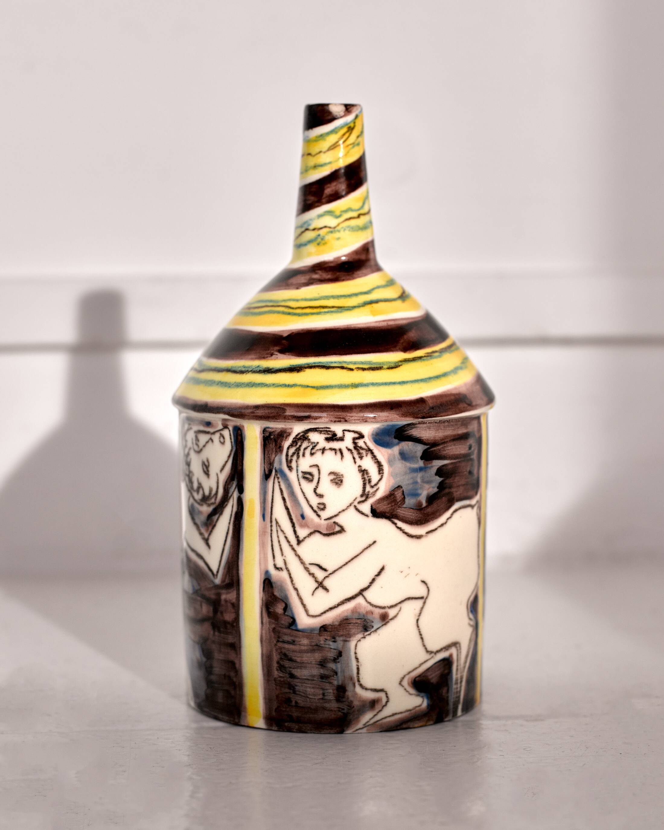 bottle vase Marcello Fantoni