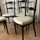 4 Napoleon III flying chairs