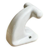 Porcelain coat hook