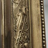 Miroir ancien trumeau doré Louis Philippe