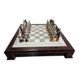 Franklin Mint Raj Collectible Chess Sets, 1970s.