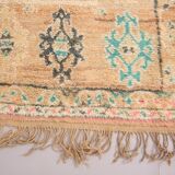 Large Vintage Boujaad Rug 207 x 325 cm - Peach Moroccan rug - Berber Rug