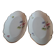 Set of 2 relish dishes
