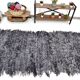 3x11 Gray Handmade %100 Wool Moroccan Runner Rug, 106x345Cm SK70382
