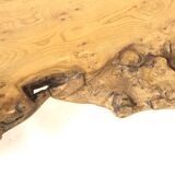 Table basse scandinave en orme, Suède, 1970