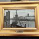 Vintage reproduction Bernard Buffet La Rochelle, the 3 towers