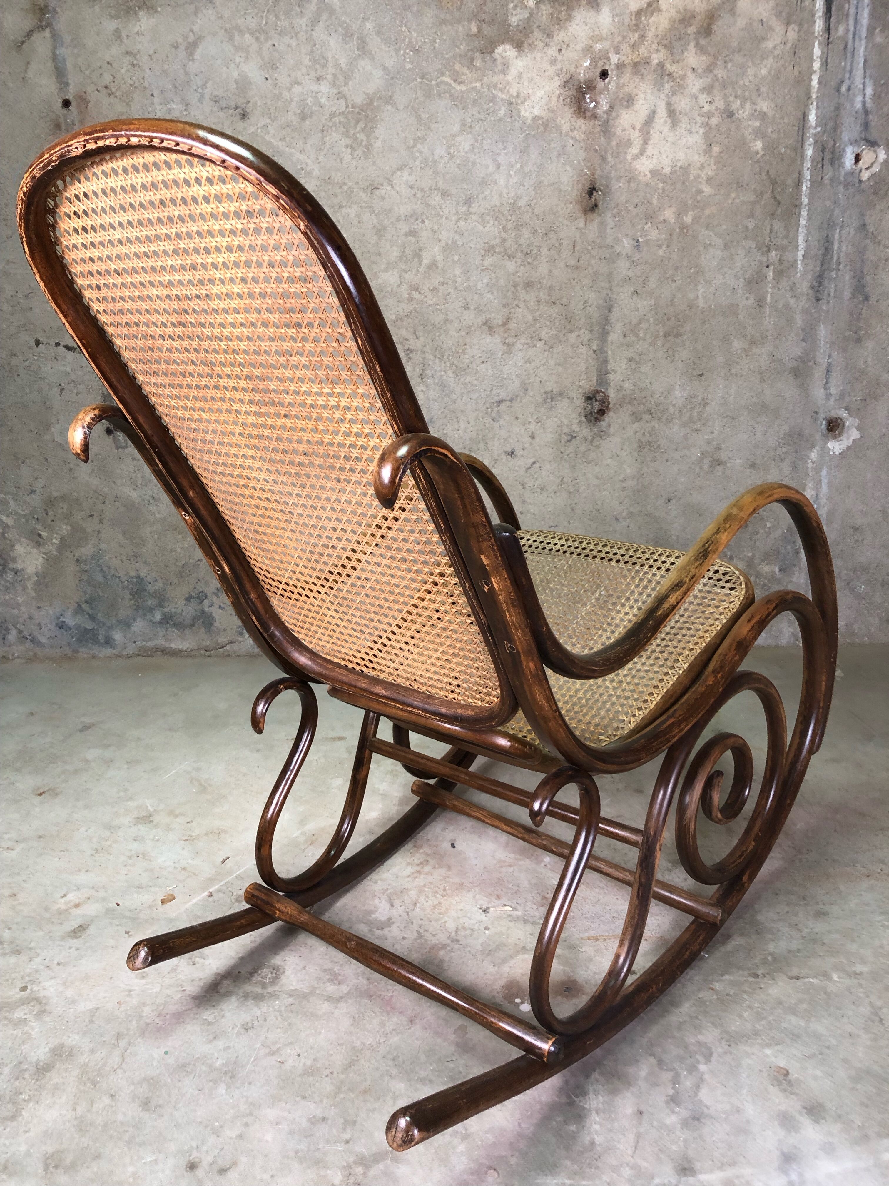 Rocking-Chair, Fischel, circa 1910