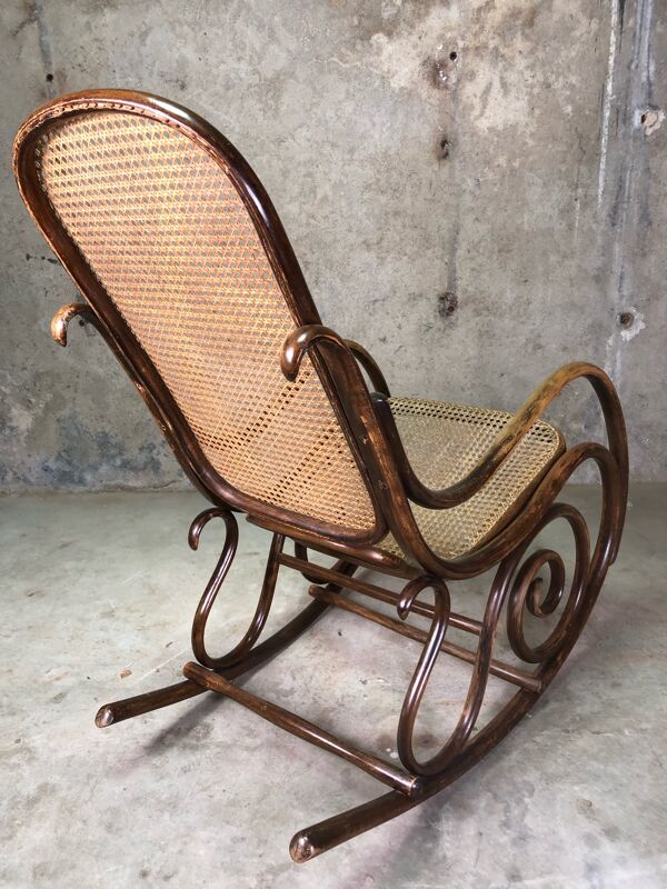 Rocking-chair Fischel vers 1910