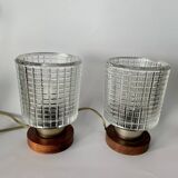 A pair of bedside lamps  'Pokrok Žilina', Czechoslovakia, 1960s/70s.