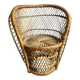 Fauteuil pour poupée en osier