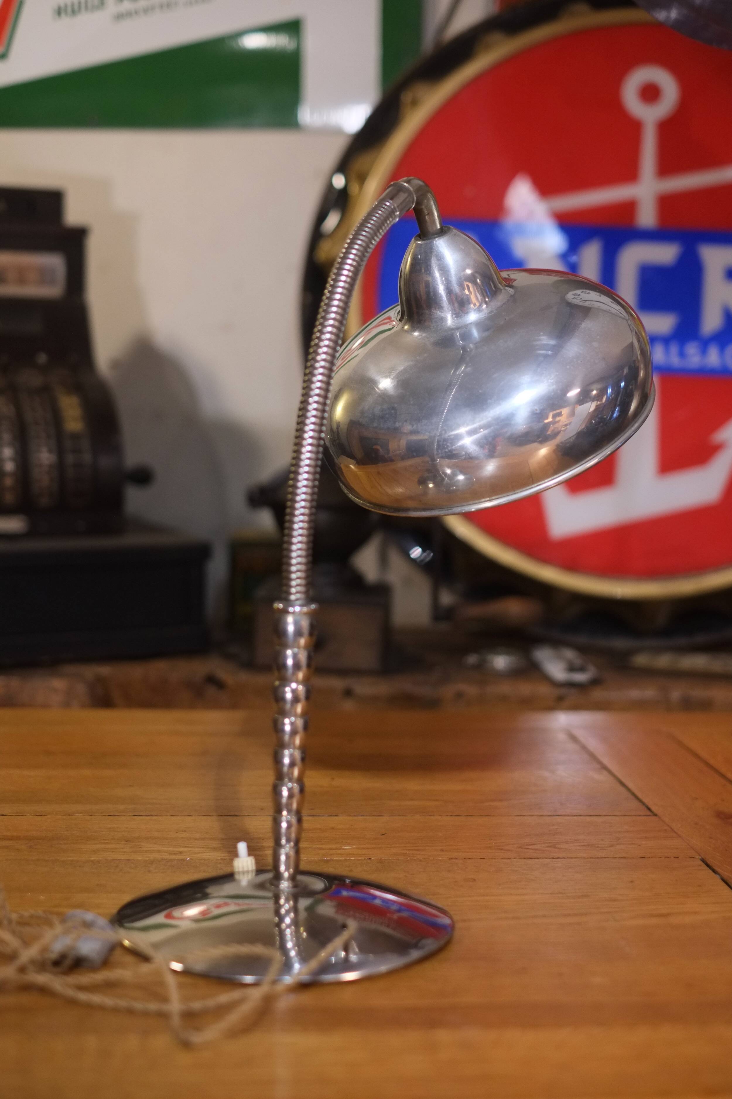 very rare vintage pirouett desk lamp