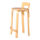 1960s “K65” Stool by Alvar Aalto for Artek, Finland