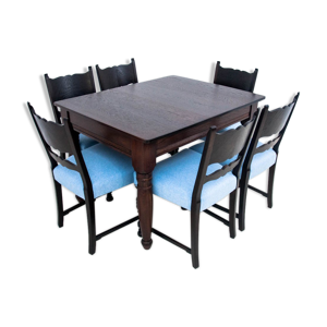 ensemble de salle à manger avec 6 chaises