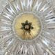 Large crystal Banci Italy ceiling lamp, 1960s
