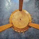 Former worker basket serving piece of professional furniture fruit wood support early 1900