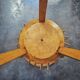 Former worker basket serving piece of professional furniture fruit wood support early 1900