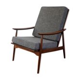 Scandinavian boomerang armchair 60s