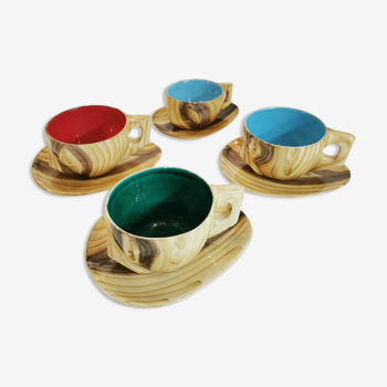 Set of lunch cups