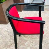 Fauteuil Rouge et noir