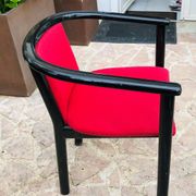 Fauteuil Rouge et noir
