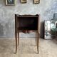 Antique bedside table