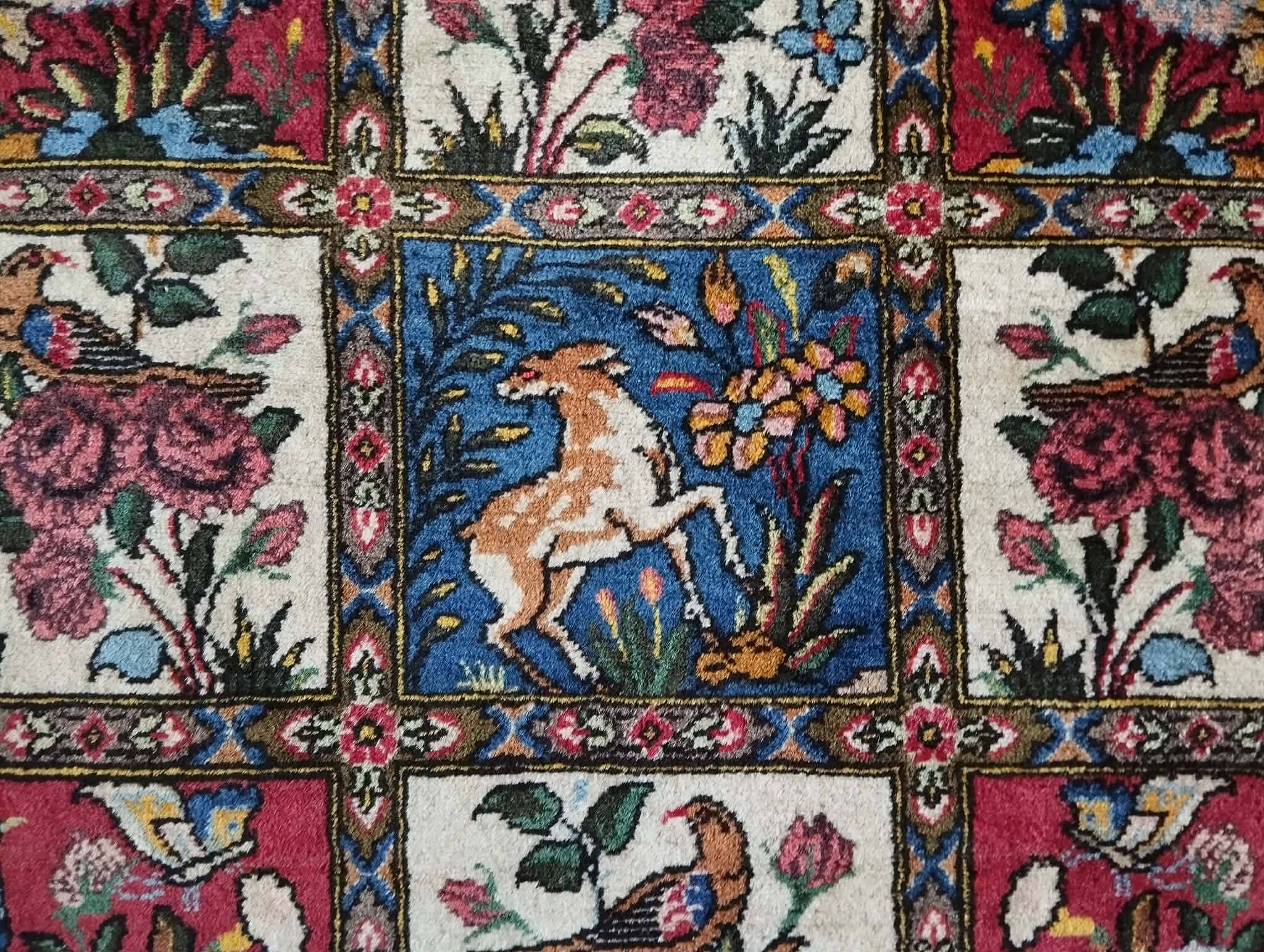 Handmade Bachtiar Djahad Persian rug 160x108cm