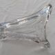 Small tulip-shaped crystal vase