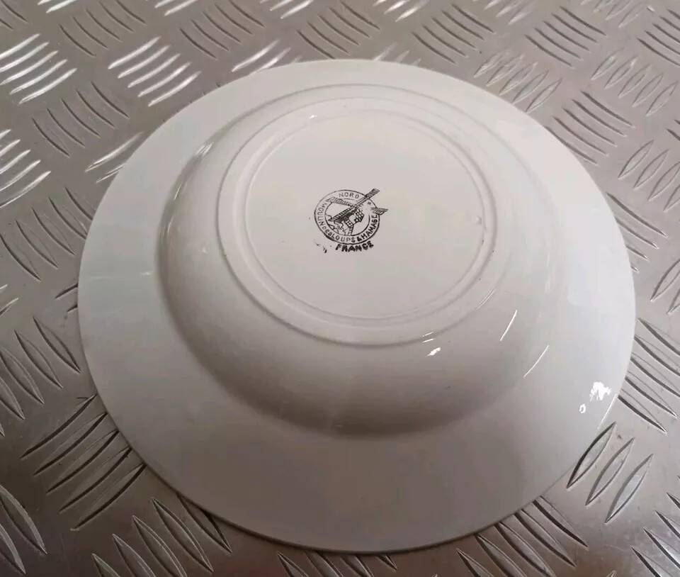 Old Soup Plate Moulin Des Loups And Vintage Hamage