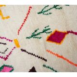 Tapis berbère coloré 159x150cm