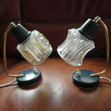 Pair of bedside lamps