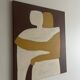 Canvas painting couple "can I hold you" by Bodasca