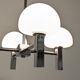 4-light space age chandelier from the 60s/70s