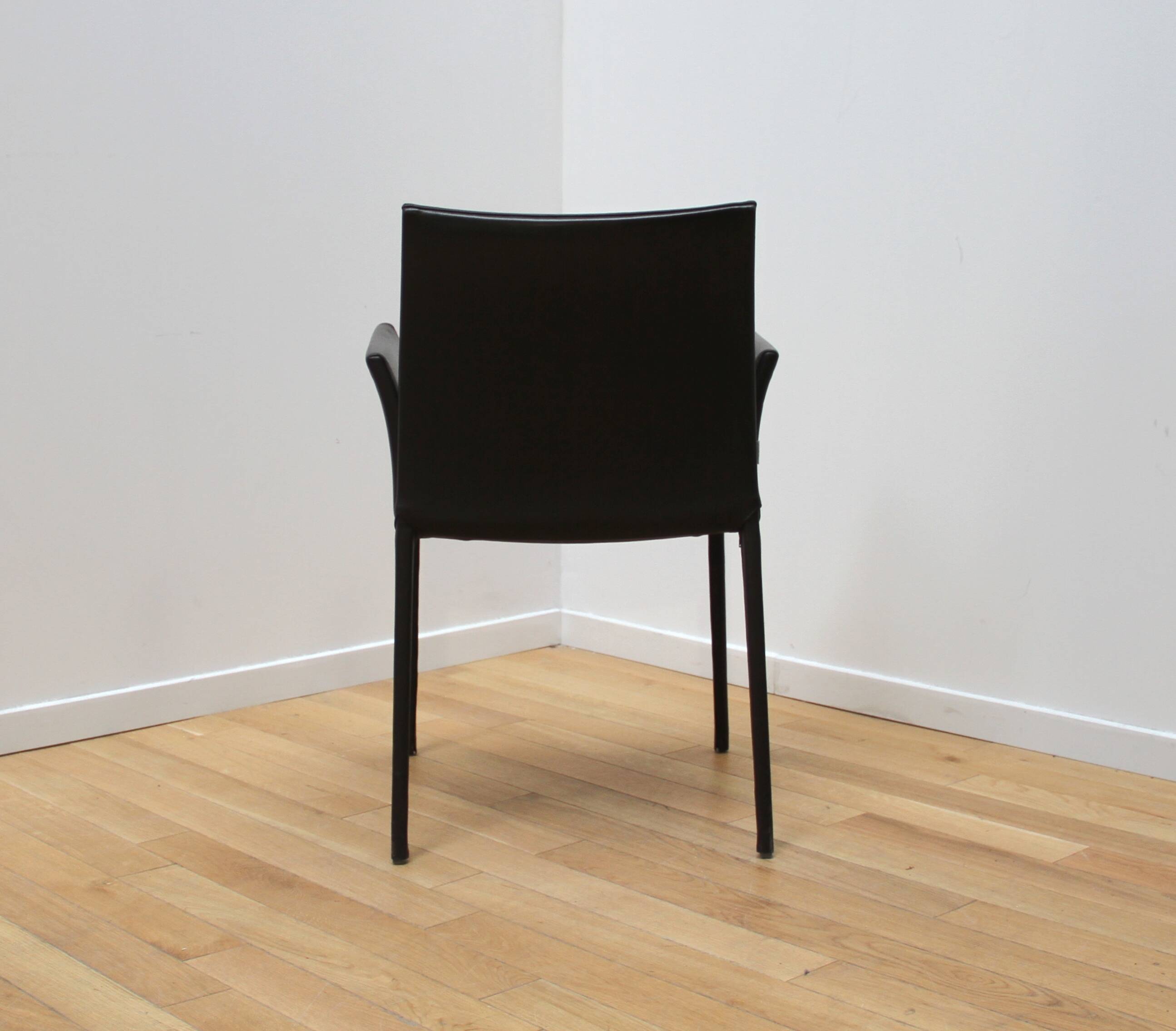 Set of 4 Léa chairs, Zanotta