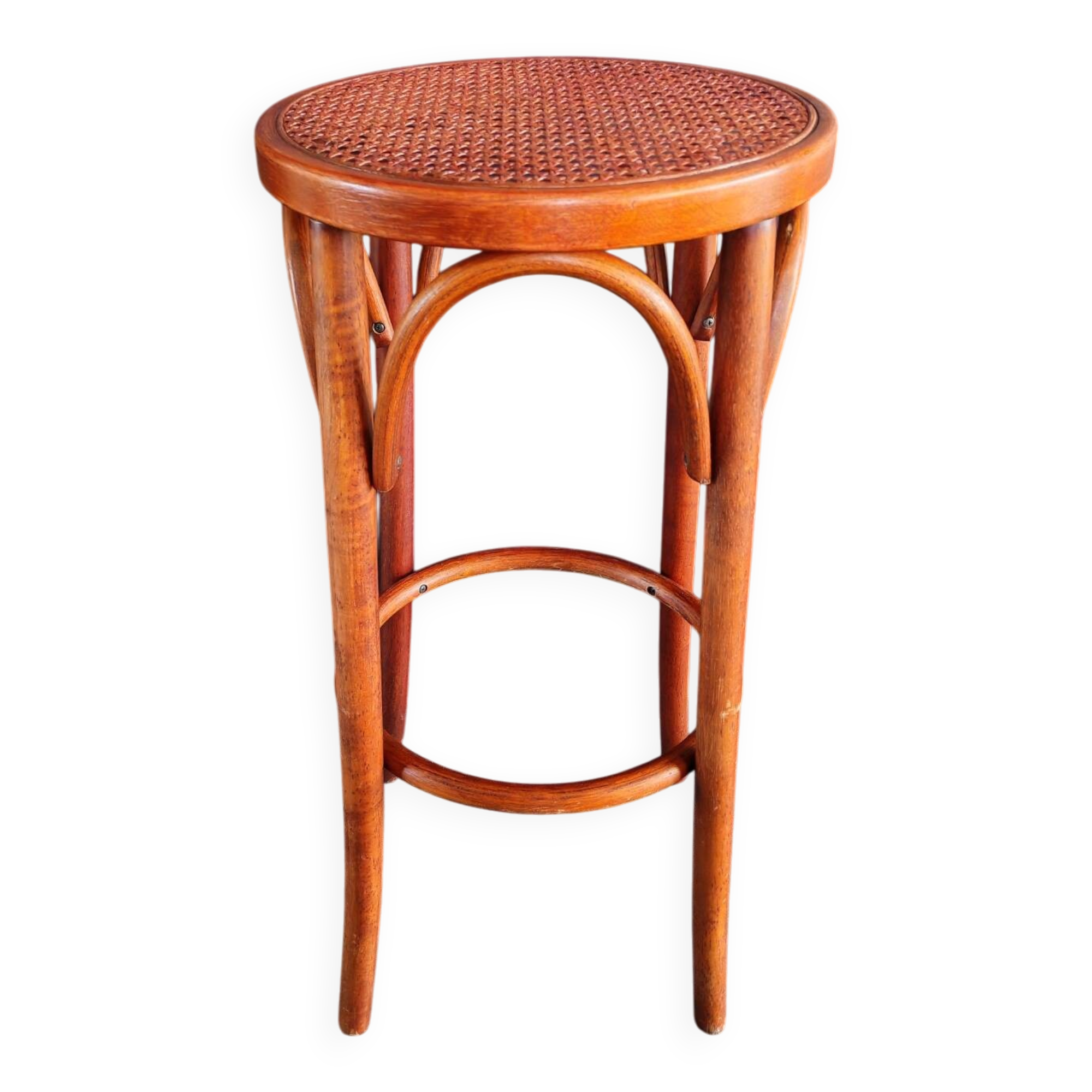 Tabouret de bar vintage style Thonet