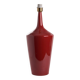 Base lamp conical vase red-e27