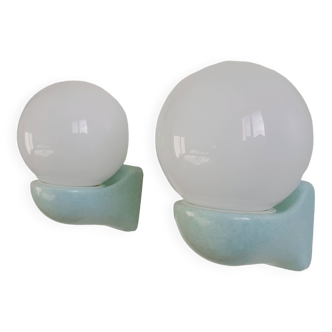 Pair of wall lights