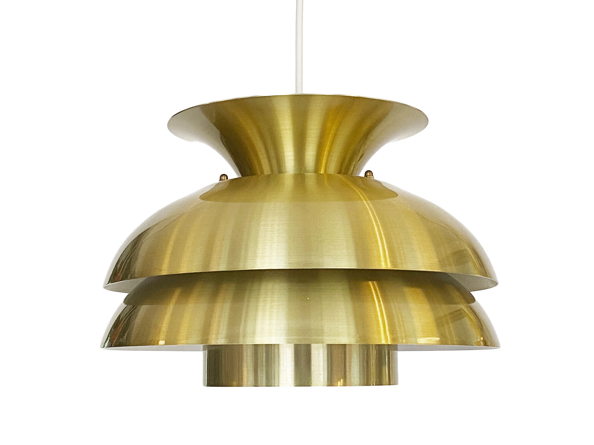 Layered pendant light by Vitrika, Denmark 1970s