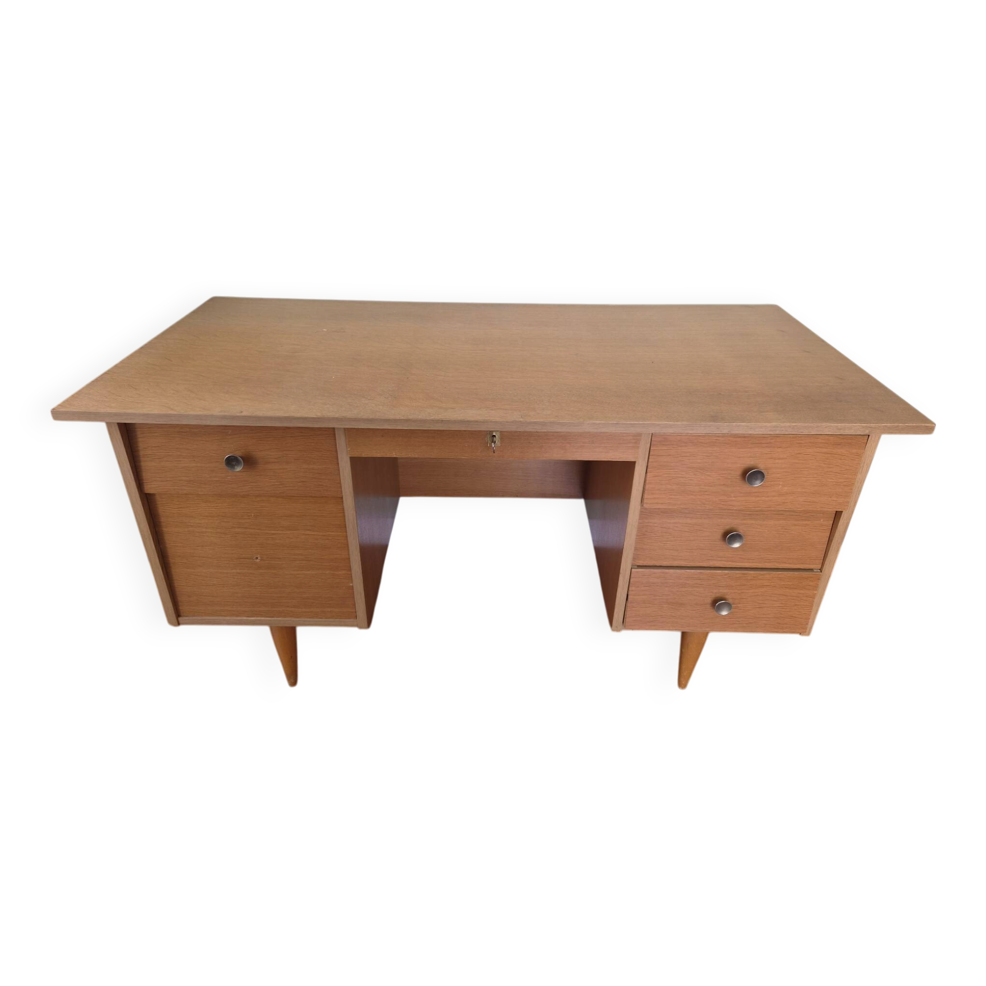 Grand bureau de style scandinave - Vintage