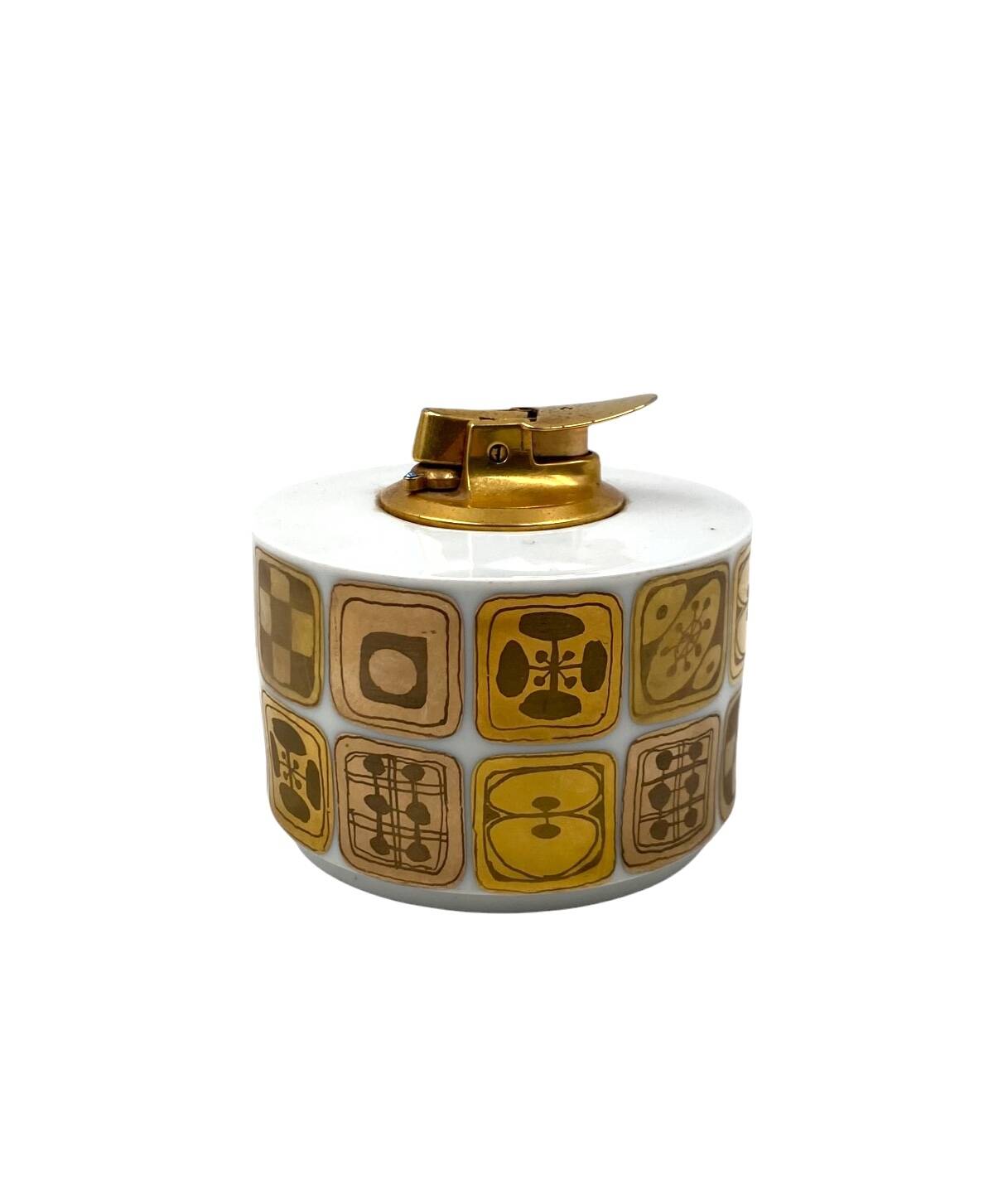 Mid-century porcelain table lighter, Bjorn Wiinblad for Rosenthal, 1970s