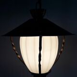 Hanging year 50 metal and opaline